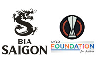 Europa Patch &UEFA Foundation&&Bia SaiGon